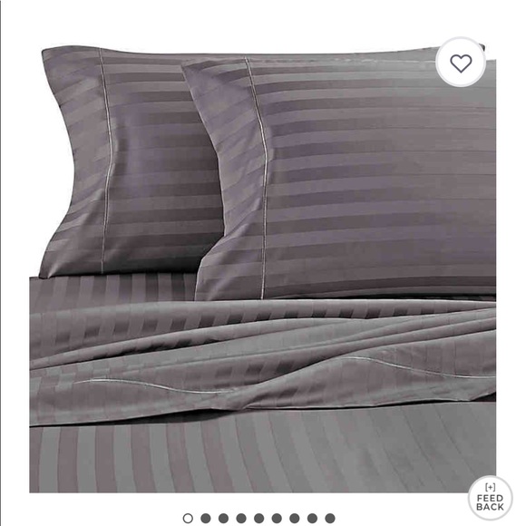 Wamsutta Bedding Damask Stripe Collection Twin Sheet Set Poshmark